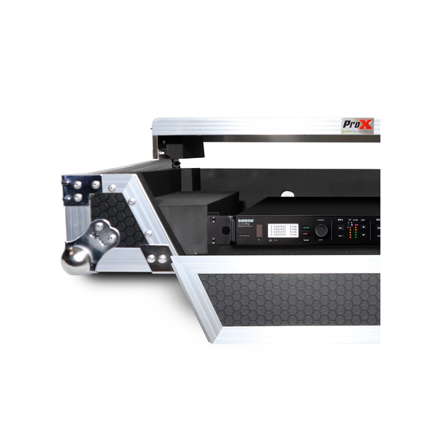 ProX XS-DDJ800WLTBL ATA Flight Case for Pioneer DDJ-800 with Laptop Shelf