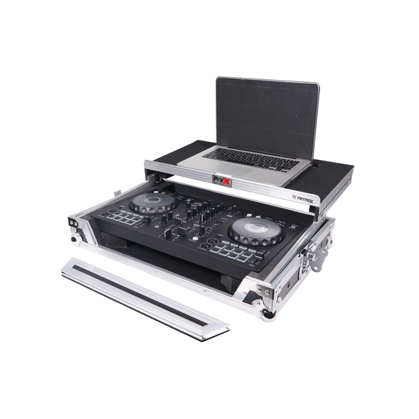 ProX X-DDJFLX4LT ATA Flight Case for Pioneer DDJ-FLX4 with Laptop Shelf 