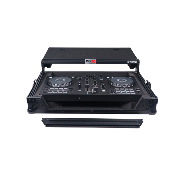 ProX X-DDJFLX4LTBL ATA Flight Case for Pioneer DDJ-FLX4 with Laptop Shelf