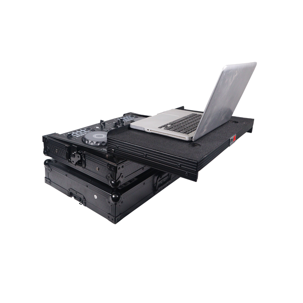 ProX X-DDJFLX4LTBL ATA Flight Case for Pioneer DDJ-FLX4 with Laptop Shelf