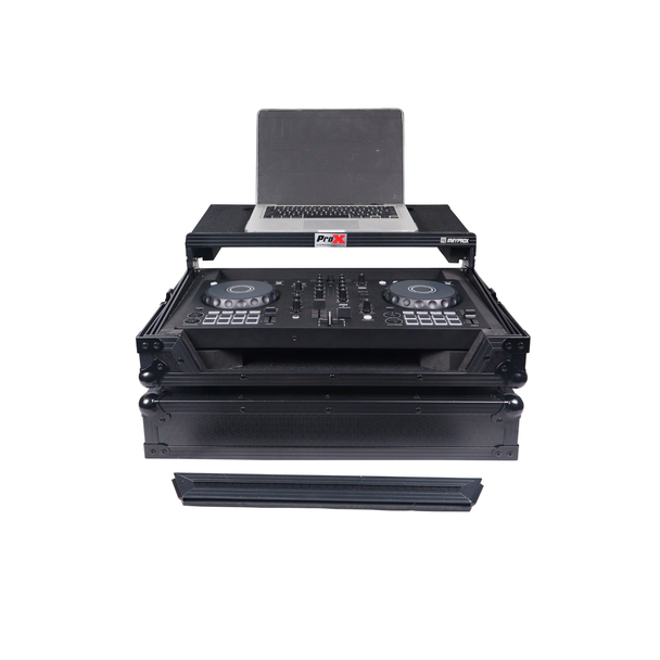 ProX X-DDJFLX4LTBL ATA Flight Case for Pioneer DDJ-FLX4 with Laptop Shelf