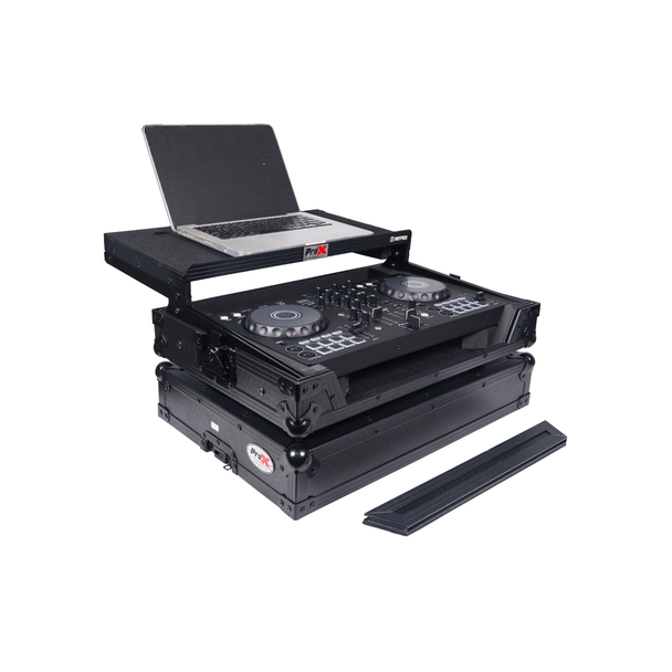 ProX X-DDJFLX4LTBL ATA Flight Case for Pioneer DDJ-FLX4 with Laptop Shelf