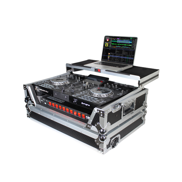 ProX XS-PRIME2LT ATA Flight Case for Denon PRIME 2 with Laptop Shelf