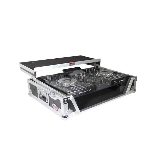 ProX XS-PRIME2LT ATA Flight Case for Denon PRIME 2 with Laptop Shelf