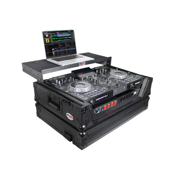 ProX XS-PRIME2LTBL ATA Flight Case for Denon PRIME 2 with Laptop Shelf
