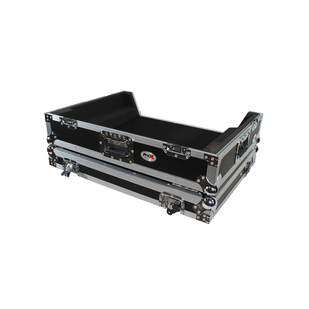 ProX XS-PRIME4W ATA Flight Case for Denon PRIME 4 with Wheels & 1U Rack Space