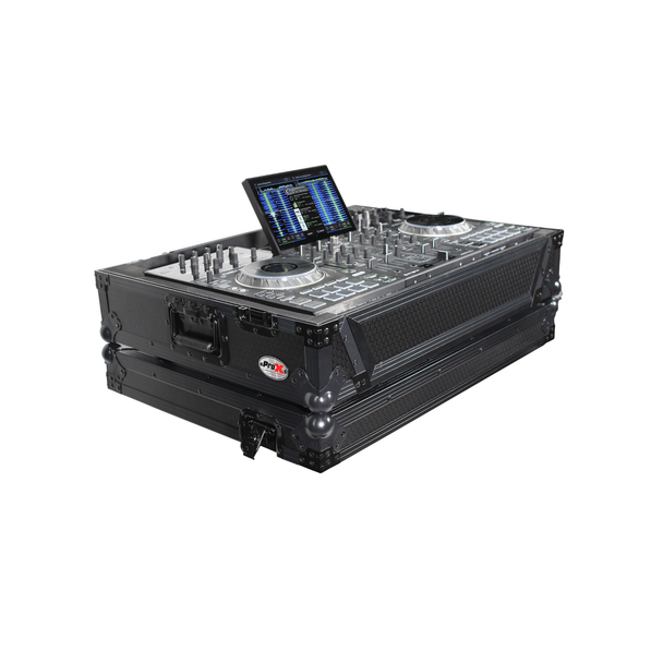 ProX XS-PRIME4MK2WBL ATA Flight Case for Denon PRIME 4 MK2 with Wheels