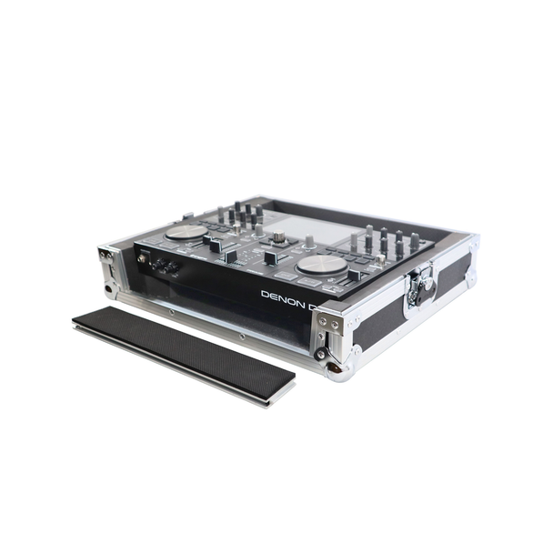 ProX X-PRIMEGO ATA Flight Case for Denon DJ Prime Go Controller – Silver/Black 