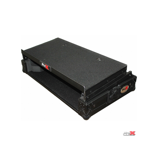ProX Flight Case for Numark Mixtrack Pro 3 / Platinum with Laptop Shelf