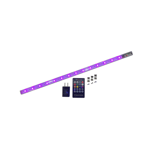 ProX X-GLOLITE20 20" RGB LED Accent Lighting Fixture with RF Remote