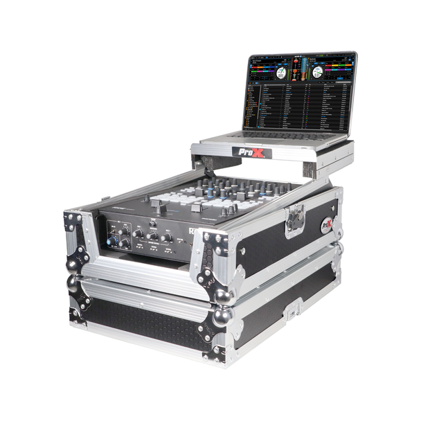 ProX XS-RANE72LT Flight Case with Laptop Shelf for Rane Seventy Mixers