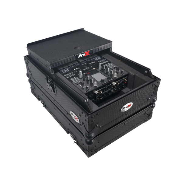 ProX Flight Case with Laptop Shelf for DJM-S11 & RANE Mixers