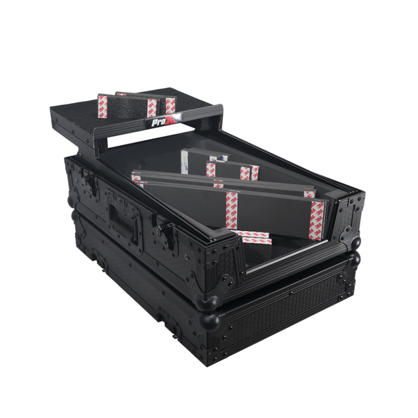 ProX Flight Case with Laptop Shelf for DJM-S11 & RANE Mixers