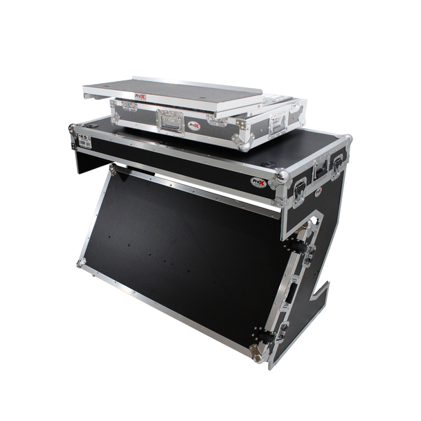 ProX XS-ZTABLEMK2 Z-Table Folding DJ Workstation with Wheels