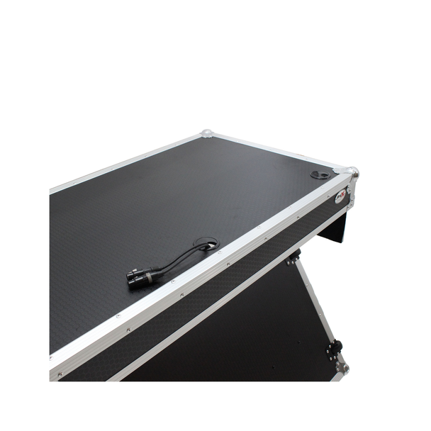 ProX XS-ZTABLEMK2 Z-Table Folding DJ Workstation with Wheels