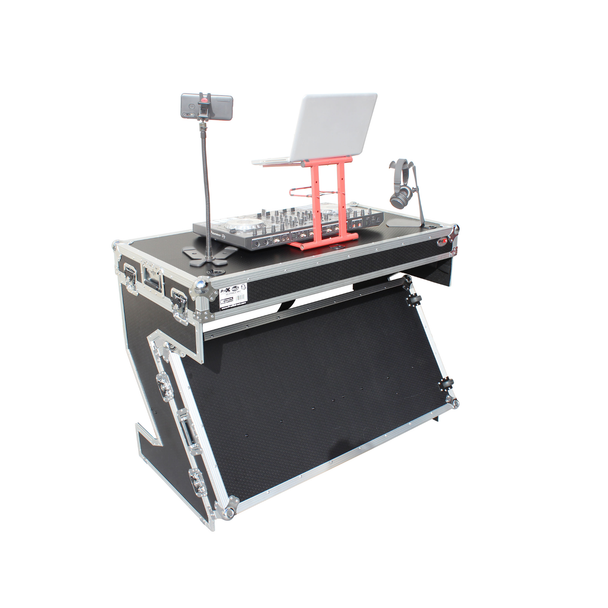 ProX XS-ZTABLEMK2 Z-Table Folding DJ Workstation with Wheels