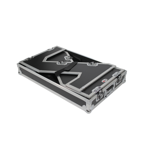 ProX XS-ZTABLEJR Folding DJ Z-Table Jr Workstation with Wheels