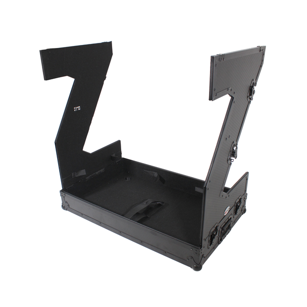 ProX XS-ZTABLEBLJR Z-Table Jr Folding DJ Workstation with Wheels