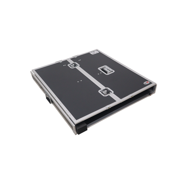 ProX XS-DJSTN Transformer Folding DJ Table Workstation with Wheels