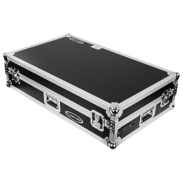 Odyssey AlphaTheta XDJ-AZ Flight Case with Dual 1U Rack, Wheels & Glide Laptop Platform