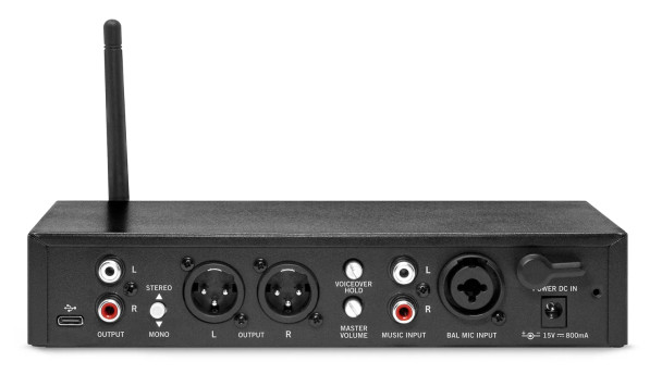 Samson SM4 4-Channel Rack-Mountable Mixer with Bluetooth
