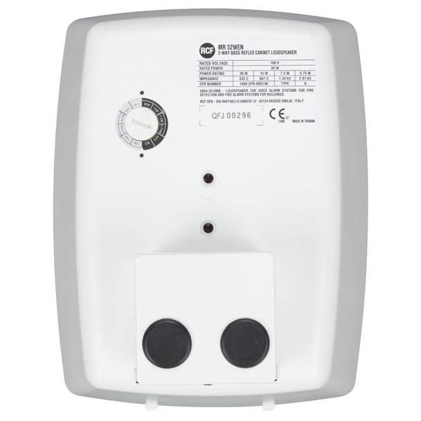 RCF 2 Way Bass Reflex Wall Mount Cabinet 