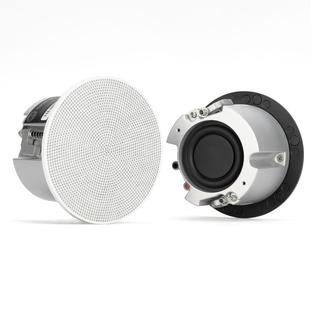 RCF Passive 60W 2.5" Ceiling Speakers (Contains White & Black Grills)