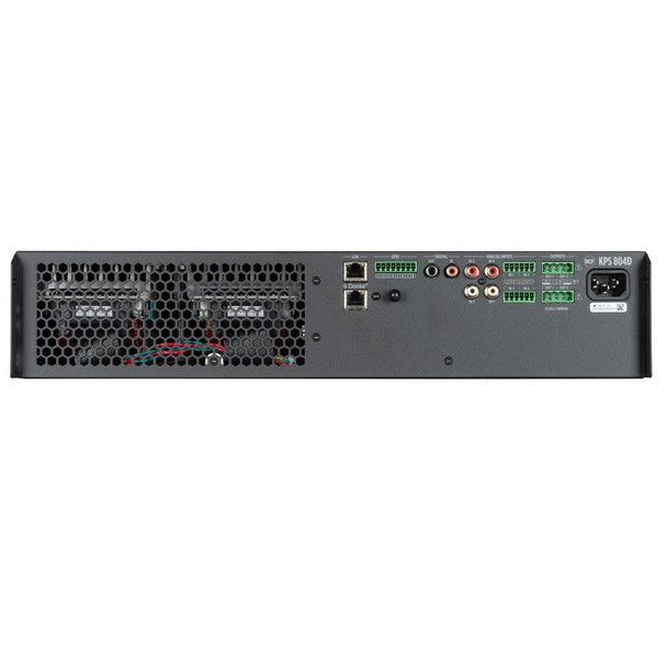 RCF Class D Power Amplifier with DSP, Dante-Equipped 