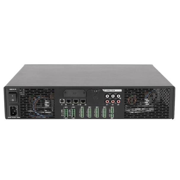 RCF Class D Digital Matrix Amplifier (4 X 500 W @ 4 Ω) 