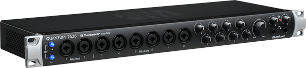 PreSonus Quantum 2626: 26x26 Thunderbolt 3 Ultralow-Latency Audio Interface