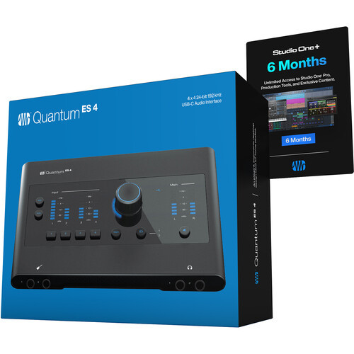 PreSonus Quantum ES 4 USB-C Audio Interface 