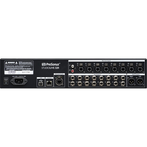 PreSonus StudioLive 32R - 34-Input, 32-Channel Series III