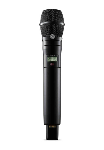 Shure ADX2FD/K11B=-G57 Handheld Wireless Microphone Transmitter Black - G57 (470-608 MHz}