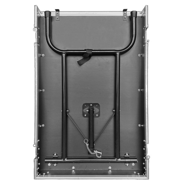 Odyssey 16U Vertical Pro Combo Rack with Side Table and Casters