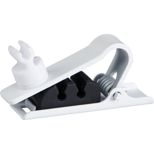Shure RPMDL4STC/W Single Tie Clip White Qty 3