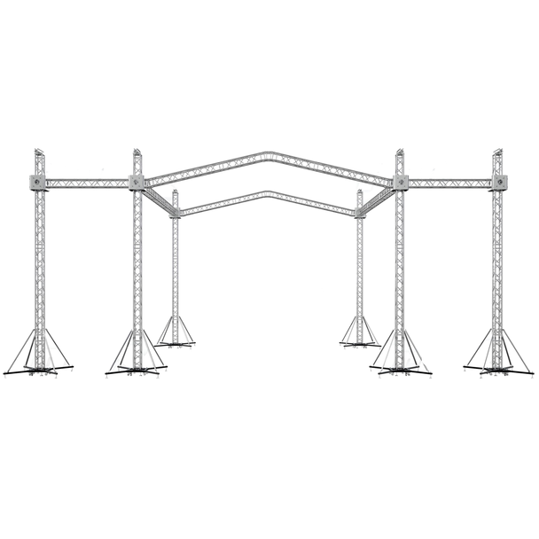 ProX 30x30 PR2 Stage Roof w/ Speaker Wings | Gear Club Direct