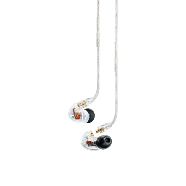 Shure SE425-CL Sound Isolating Dual Driver Earphone with Detachable Cable and Formable Wire Clear