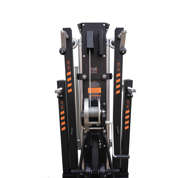 ProX FANTEK Spain Compact Front Loading Lifting Line Array Systems Tower 992 lbs Cap Max Height 26 Ft. Incl Line Array Adapter
