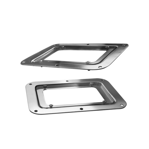 ProX 5x7" Acrylic Clear High Impact Recessed Dish
