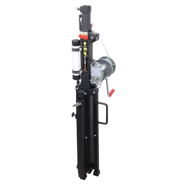 ProX Top Loading Truss Lifting Tower - Capacity 220 lbs Max Height 12.47 Ft. - Made in Spain by Fantek