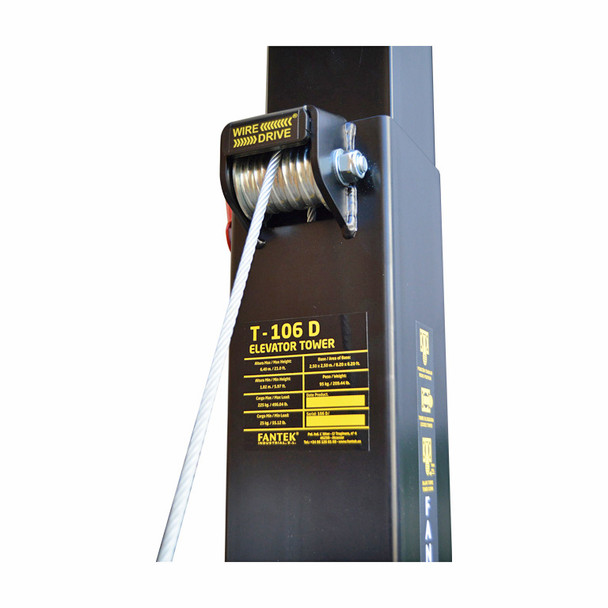 ProX Top Loading Lifting tower - Capacity 496 lbs Max Height 21.06 Ft. - Made in Spain by Fantek