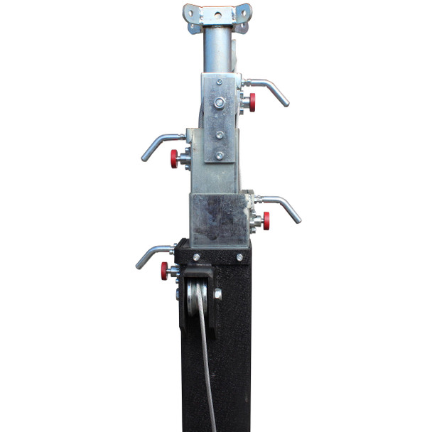 ProX XT-CRANK22FT-400 Heavy Duty 22 Ft. High Truss Crank Lighting Stand 400 Lbs. Capacity Includes T-Adapter Truss Mount