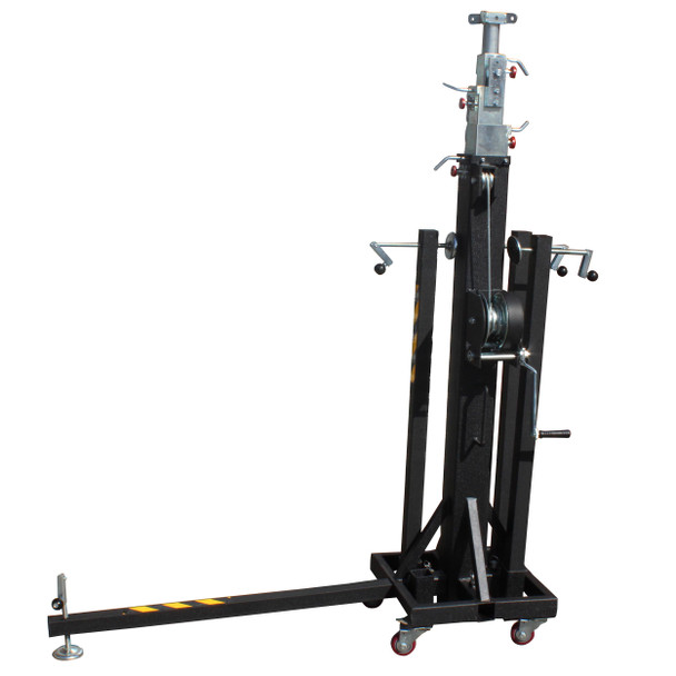 ProX XT-CRANK22FT-400 Heavy Duty 22 Ft. High Truss Crank Lighting Stand 400 Lbs. Capacity Includes T-Adapter Truss Mount