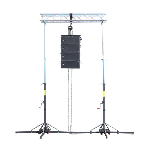 ProX 18 Ft. Lighting Crank Truss Stand 330 Lbs.Capacity Includes T-Adapter Truss Mount