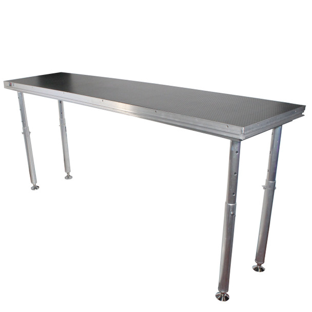 ProX StageQ 2 ft x 8 ft Stage Deck w/ 4 Adjustable 28–48 inch Legs