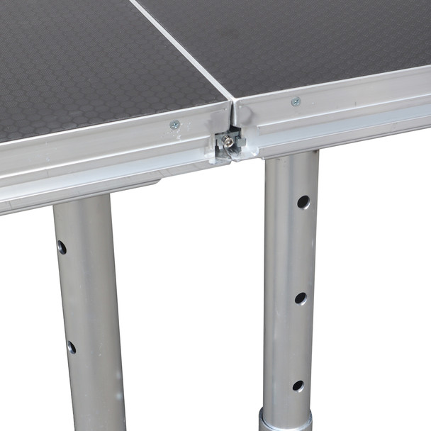 ProX StageQ 2 ft x 6 ft Stage Deck w/ 4 Adjustable 28–48 inch Legs 
