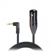 ProX XCP-MXM10 3.5mm TRS Mini to XLR Male Audio Cable for Mixers, Powered Speakers, Recording Equipment, and Professional Audio Systems