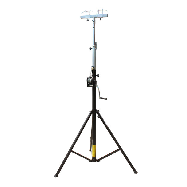 ProX 14 Ft. Heavy-duty Lighting Crank Truss Stage Stand Includes T-Adapter Truss Mount 200 lbs Capacity