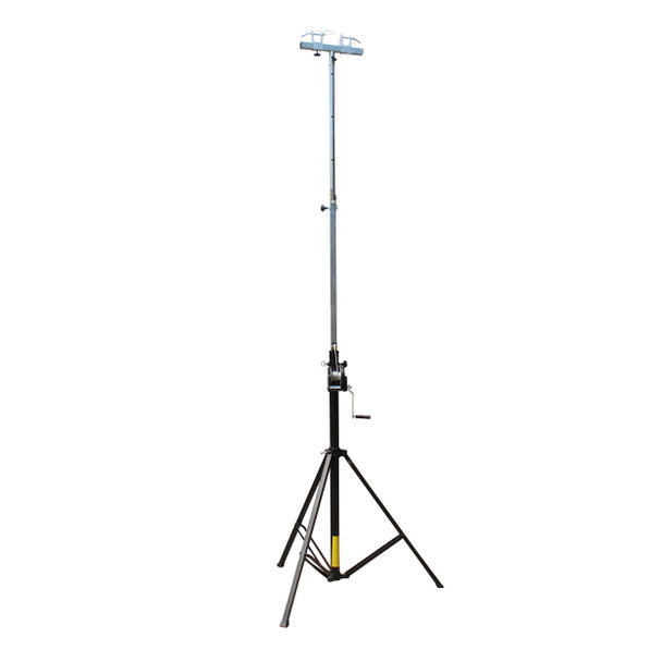 ProX 14 Ft. Heavy-duty Lighting Crank Truss Stage Stand Includes T-Adapter Truss Mount 200 lbs Capacity