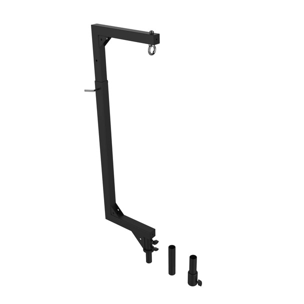 ProX Telescopic C-Shape Bar Support mount fits Crank Stand Lifter for Small Line Array Speakers Max Load 150 lbs